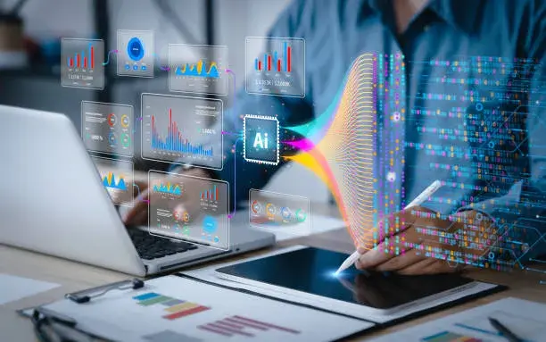 data-analysis-science-and-big-data-with-ai-technology-analyst-or-scientist-uses-a-computer